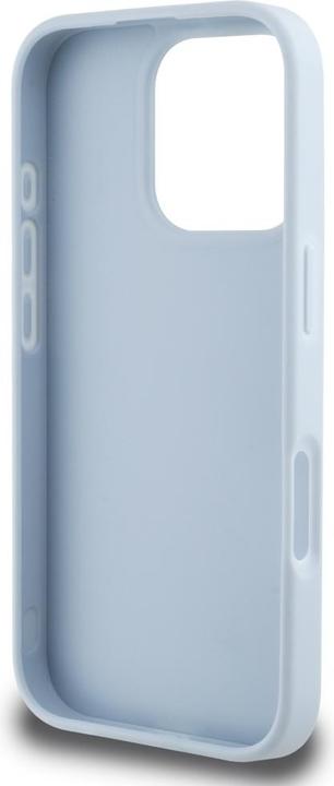 Actual product image Guess Hardcase PU Grained Big 4G and Classic Logo Case for iPhone 16 Pro 6,3" Blue (Apple iPhone 16 Pro)