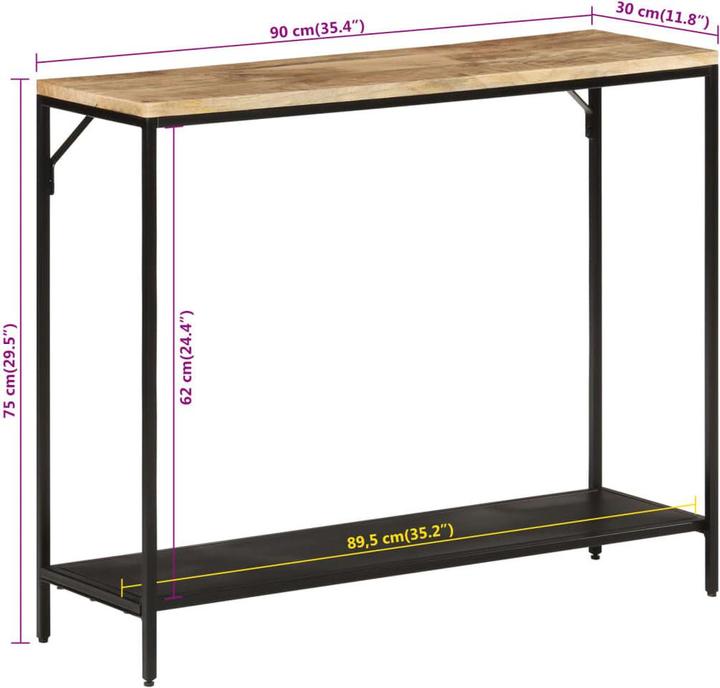 Produktbild vidaXL Xanthapi (90 x 30 x 75 cm)
