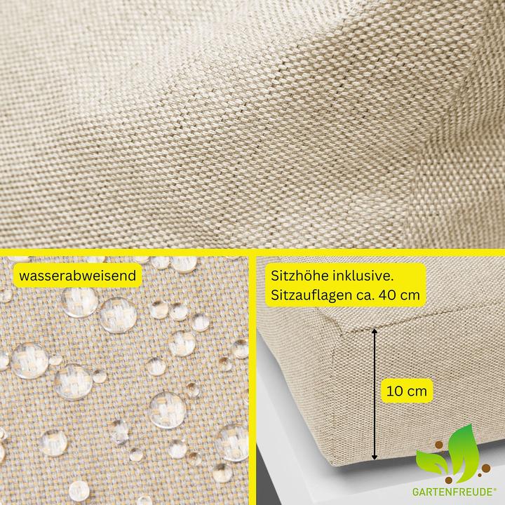 Produktbild Gartenfreude Aluminium Sessel Ambience