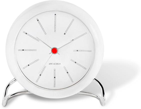 Actual product image Rosendahl Timepieces Arne Jacobsen alarm clock Bankers