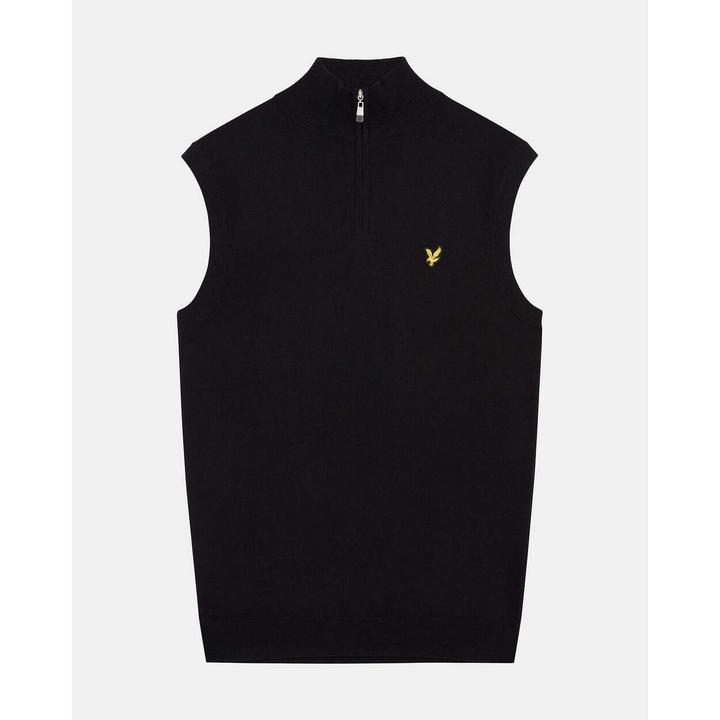 Actual product image Lyle and Scott Sleeveless knitted sweater (M)