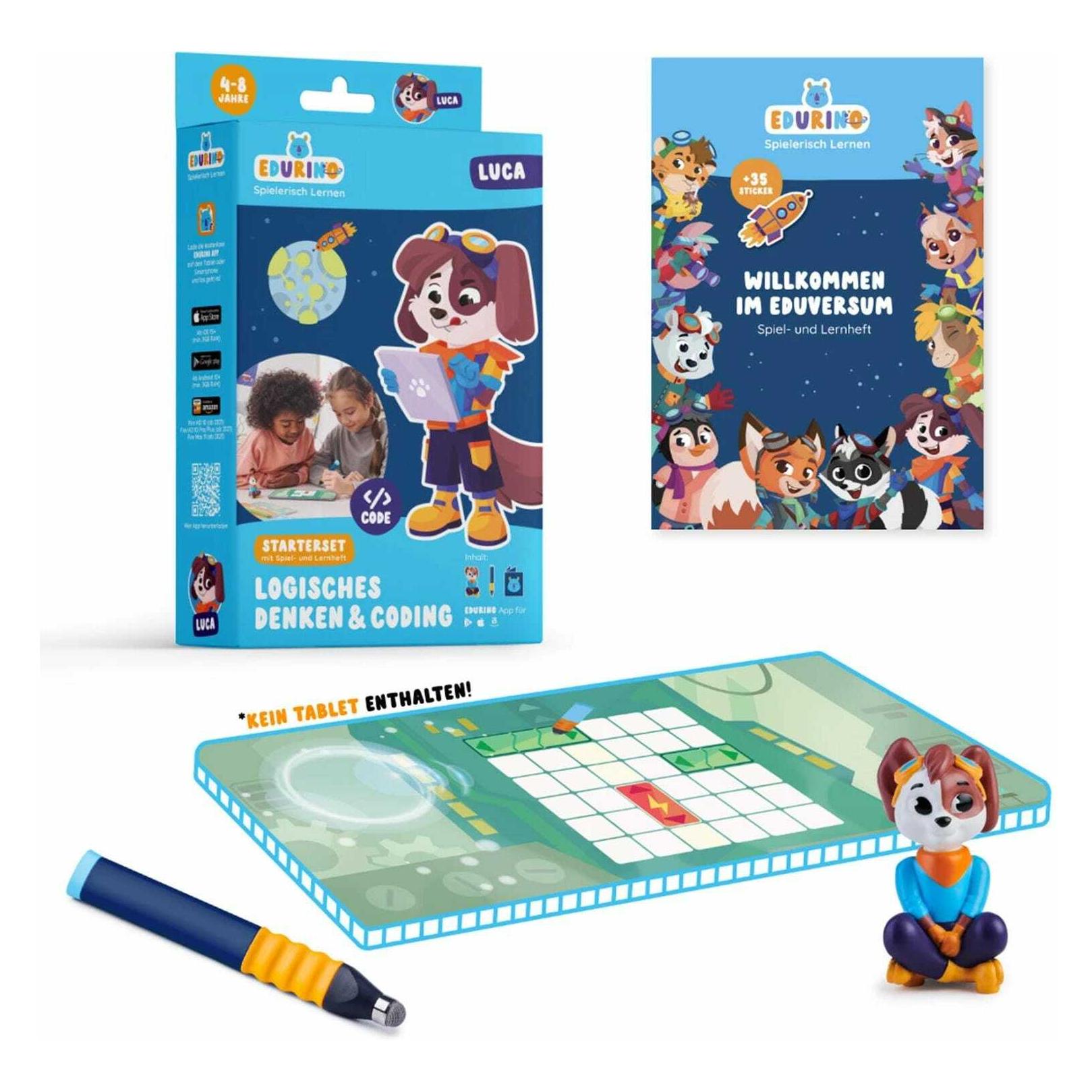 Edurino Figura Robin Per Imparare Numeri E Quantità, Gioco Educativo Interattivo Per Bambini 4+ Anni