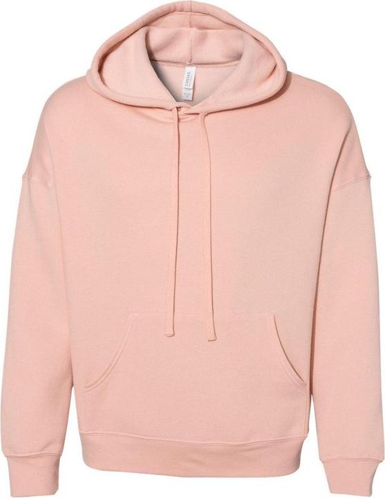 Produktbild Bella Canvas Schwamm Fleece Kapuzenpulli mit Schultertaschen (S)