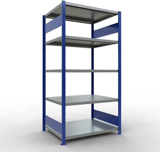 Actual product image Schulte Lagertechnik MULTIplus250 basic racking system with length ledgers