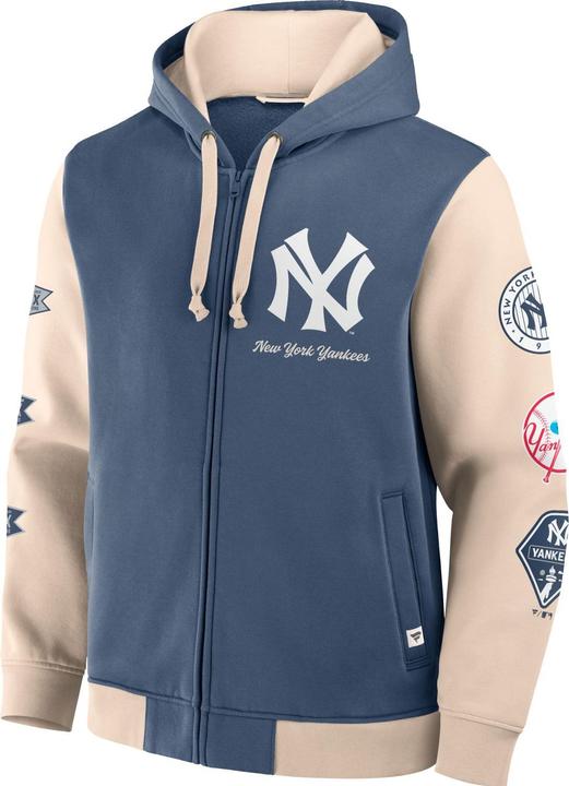 Actual product image Fanatics New York Yankees MLB Retro Prints Zip Hoody - M (M)