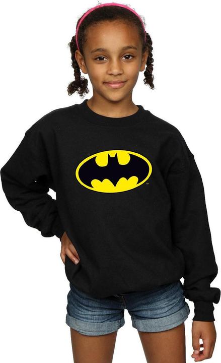 Produktbild Batman Logo Sweatshirt Mädchen (152, 158)
