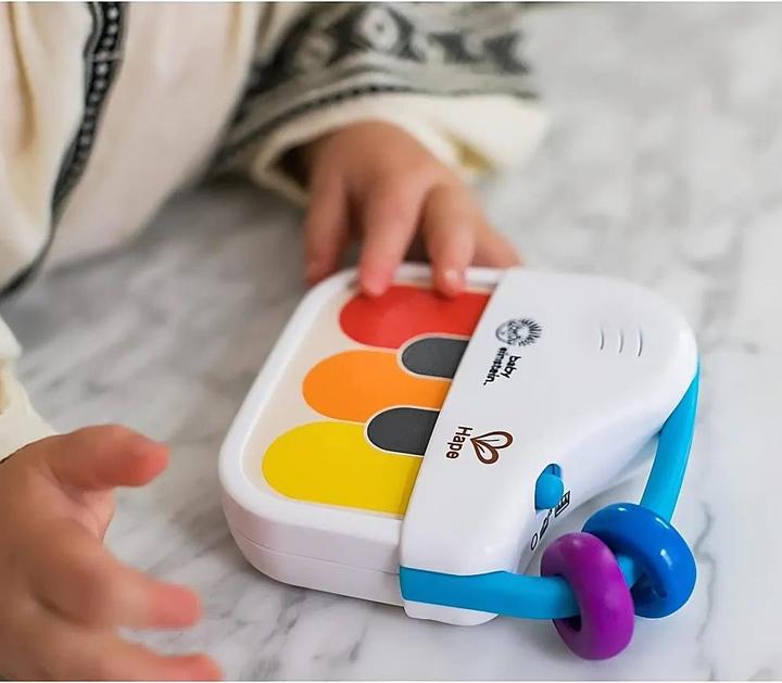 Produktbild Hape Mini Piano (Deutsch, Französisch, Italienisch, Englisch)