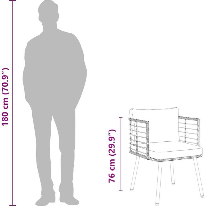 Produktbild vidaXL Gartenstuhl