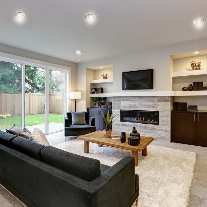 Actual product image Monzana Set of 6 LED recessed luminaire (400 lm)