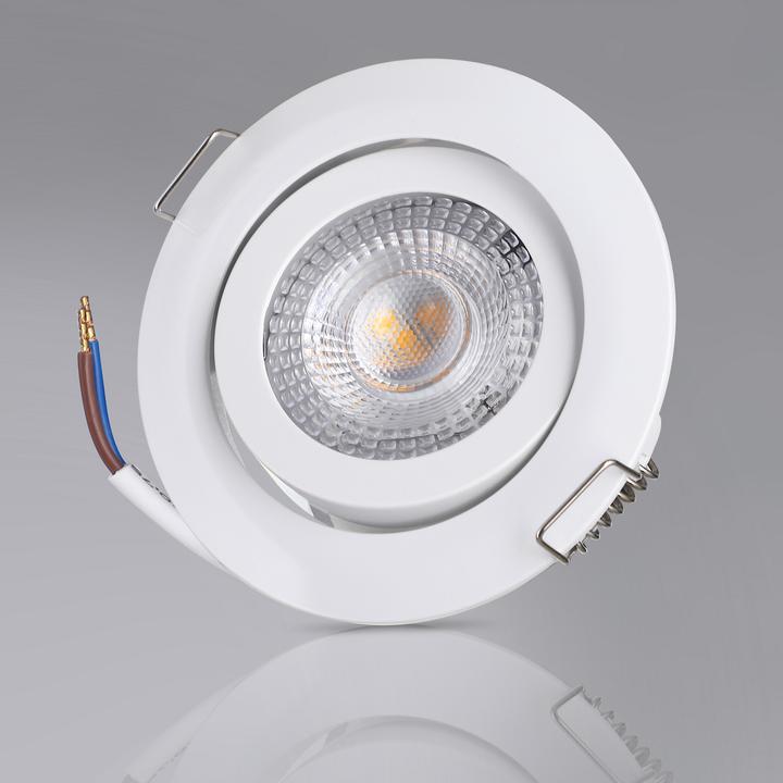 Actual product image Monzana Set of 6 LED recessed luminaire (400 lm)