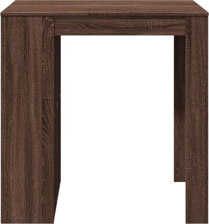 Actual product image vidaXL Bar table Bar table Kitchen table Bistro table Brown oak look
