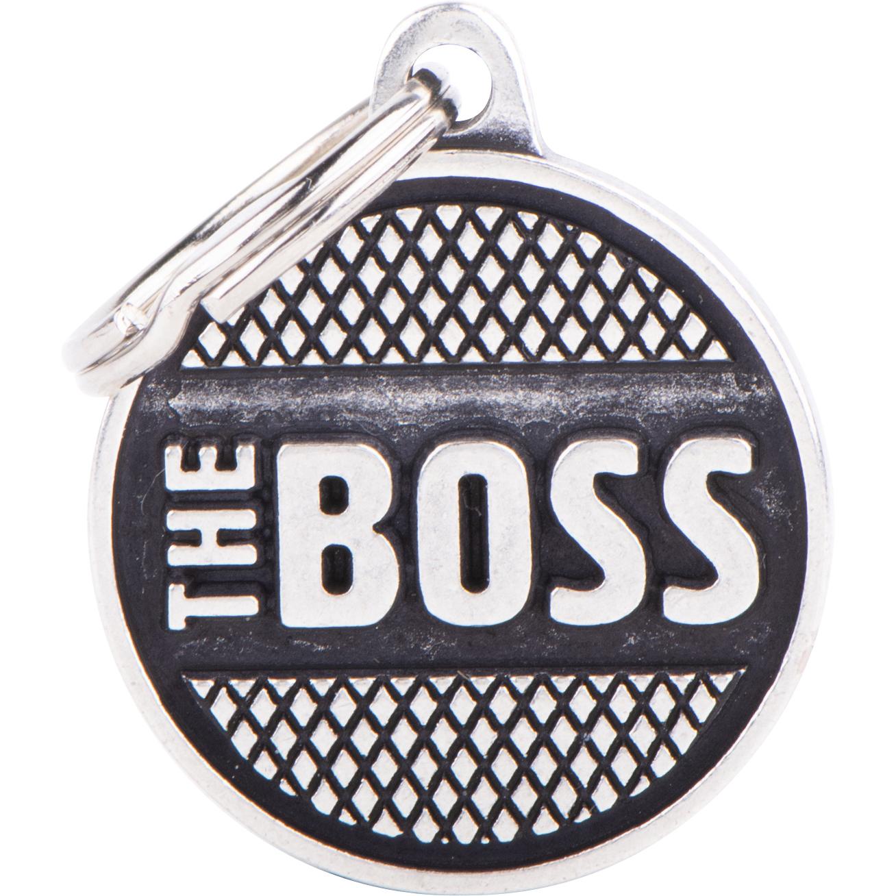 Myfamily MyFa tegn bronx, THE BOSS, lille (Cane, Generale), Collare + Guinzaglio