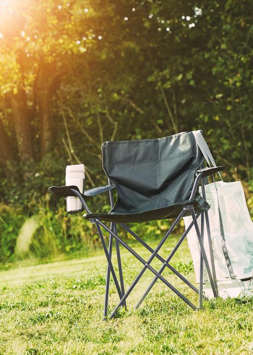 Produktbild Default Campingstol med kopholder sort