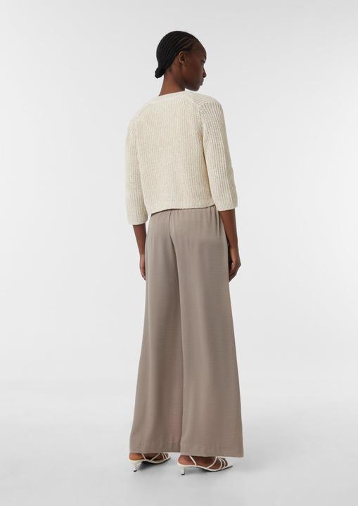 Produktbild Comma Strickjacke Kurzer Cardigan mit Rippstruktur (46)