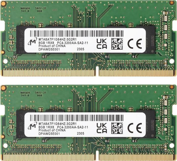 Productafbeelding Crucial Laptop geheugen (2 x 8GB, 3200 MHz, DDR4 RAM, SO-DIMM)
