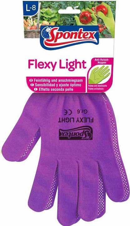 Actual product image Spontex Gardening gloves, colour: assorted, size: 8, washable up to 40 °C (8)