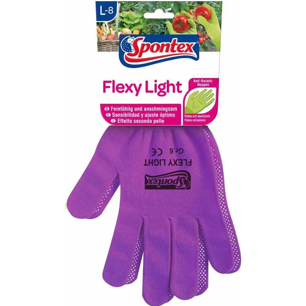 Spontex, Schutzhandschuhe, Gartenhandschuhe, Farbe: sortiert, Grösse: 8, waschbar bis 40 °C (8)