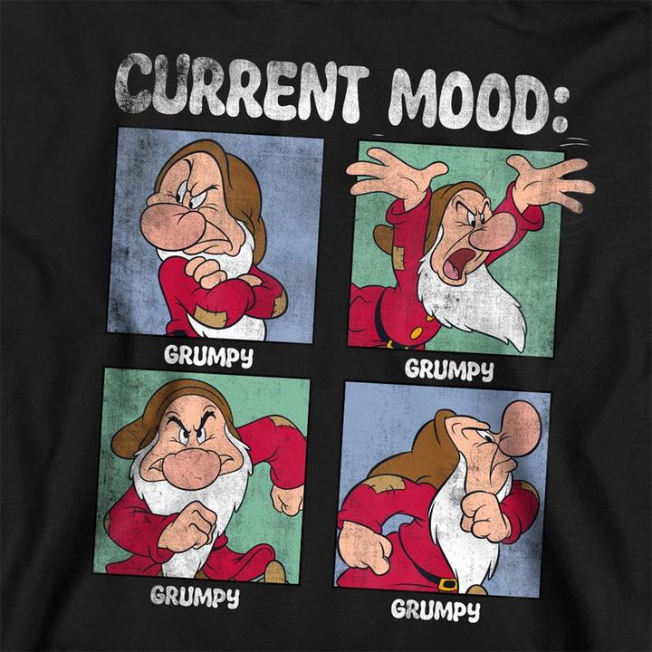 Produktbild Snow White Current Mood Grumpy Dad Sweatshirt Vatertag (M)