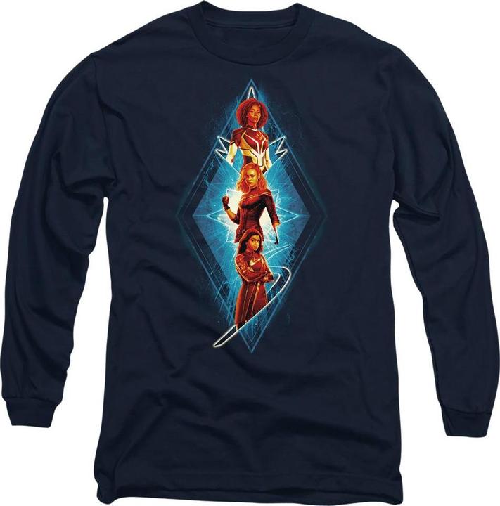Immagine prodotto The Marvels Maglietta Trio Diamante Adulto Unisex (L)