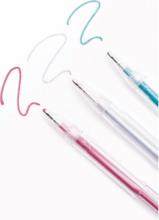 Actual product image Folia Gel pen glitter (Multicoloured, 10x)