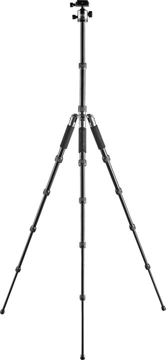 Produktbild mantona light traveller Reisestativ schwarz/grau (Metall)