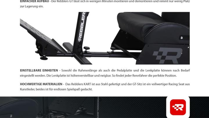 Produktbild Rebblers GT Race Simulator