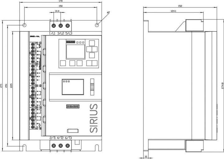 Actual product image Siemens Soft starter