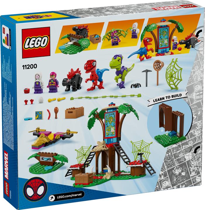 Immagine prodotto LEGO Showdown am Baumhaus: Spidey-Rex vs. Gobby-Raptor (11200, LEGO Marvel)