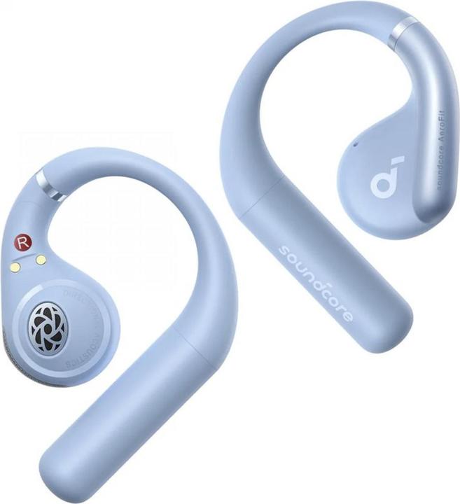 Actual product image soundcore AeroFit Niebiesko-szare (ANC, 42 h, Wireless)
