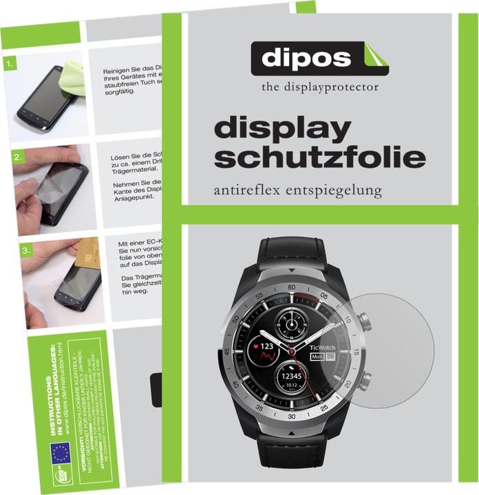 Actual product image Dipos Screen Protector Anti-Glare (Ticwatch Pro)