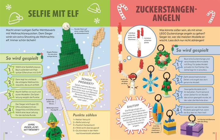 Actual product image LEGO® Weihnachten Das Spielebuch (German, Tori Kosara, 2024)