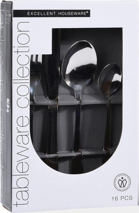 Produktbild Furber Besteck-Set 16-teilig, Silber (16 Stück, Besteck Set)