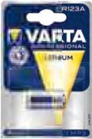 Productafbeelding Varta Professionele foto CRLithium batterij (10 Pcs., RCR123A, 1430 mAh)