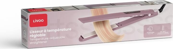 Produktbild Livoo Haarglätter mit einstellbarer Temperatur (Glättbürste)