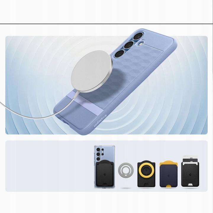 Produktbild Spigen Caseology Parallax Mag MagSafe Samsung Galaxy S25 Hülle – Lila (Samsung Galaxy S25)