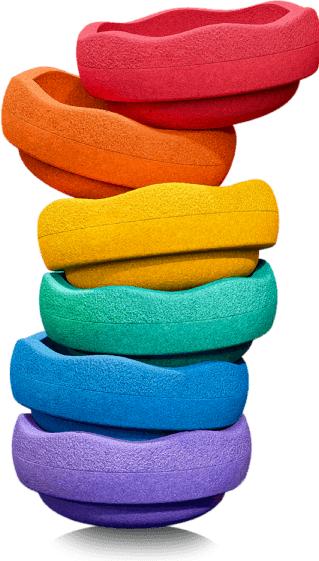 Produktbild Stapelstein Mini Rainbow Classic 6