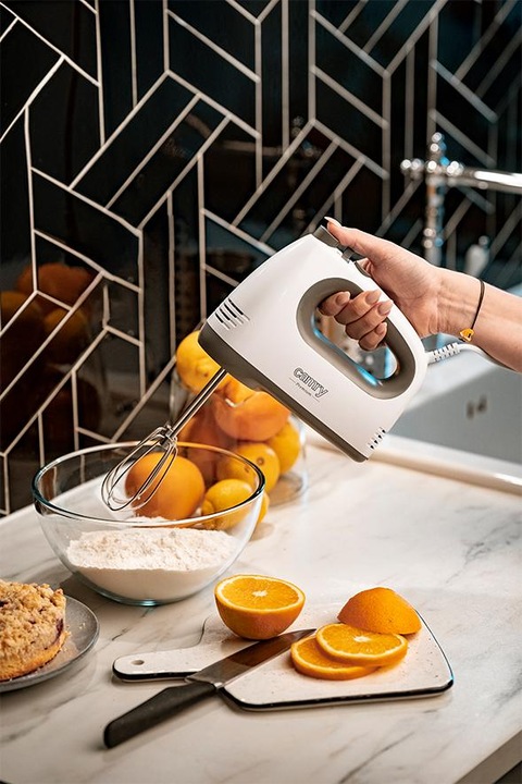 Image du produit Camry CR mixer Hand mixer Grey, White (750 W)