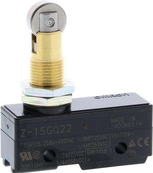 Produktbild Omron Industrial Automation Basic Switch Panel Mount Roller Plunger