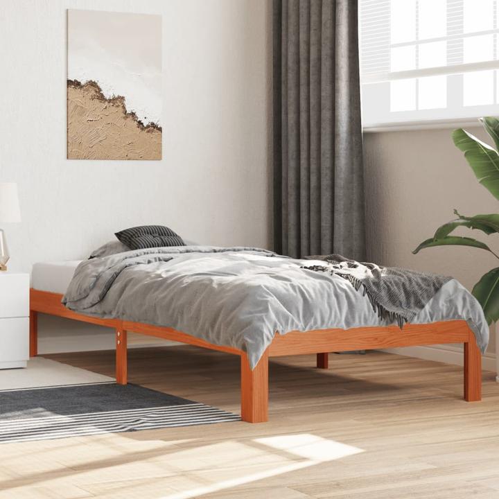 Actual product image vidaXL Bettgestell (120 x 190 cm)