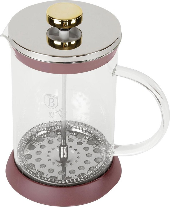 Immagine prodotto BerlingerHaus Pressa francese di design per caffè e tè, 800ml, bordeaux (0.80 l)