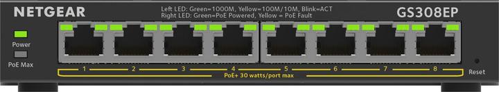Image du produit Netgear 8PT GE Plus Switch W/POE+ (8 ports)