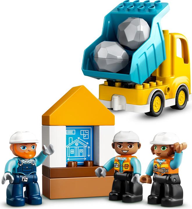 Produktbild LEGO DUPLO Baustelle mit Abrissbirne (10932)