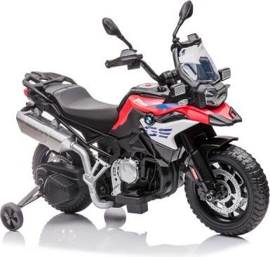 Actual product image Es-toys Elektro Kindermotorrad BMW F850 GS – 12V7A Akku – mit Stützräder, Musik und Lichter -EVA Reife (12 V)