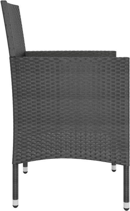 Produktbild vidaXL Gartenstuhl und Hocker