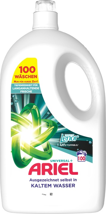 Productafbeelding Ariel Touch Of Lenor Unstoppables (100 Wascycli, Vloeistof)