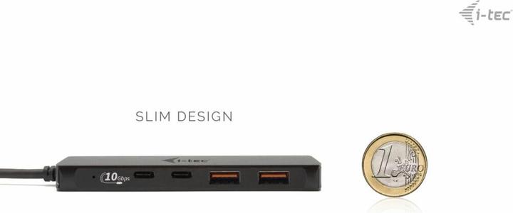 Produktbild i-tec USB-C Metal Hub (USB-C, 4 Ports)
