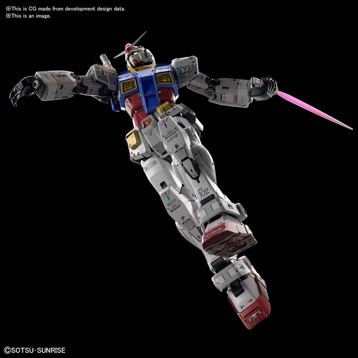Actual product image Bandai Gundam - Unleashed RX-78-2 Perfect Grade