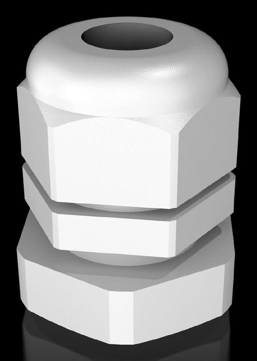 Rittal Kabelverschraubung M12 PA gr unbeh 8mm 2411601