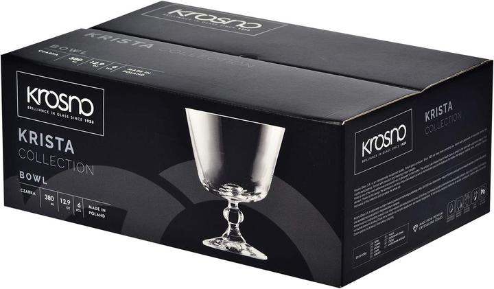 Produktbild Krosno Eisbecher Eisschale 6er Set 380ml (2.28 l, 6x)