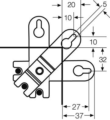 Produktbild Hager Elektrogehäusezubehör